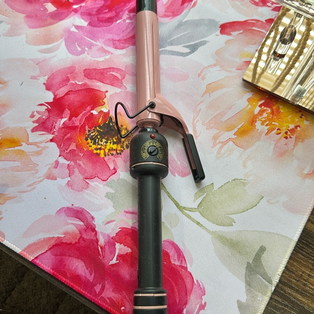 Hot tools professional pink curler